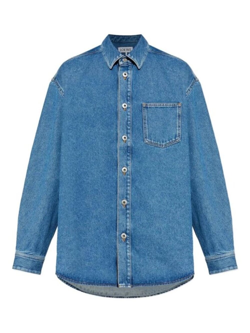 Loewe Anagram Denim Shirt Tag Size 50 Men